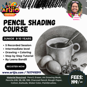 PENCIL SHADING COURSE | Junior Batch | 5 Videos | 8-10 Years