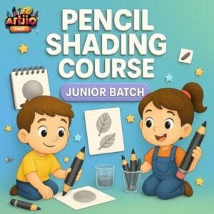 JUNIOR BATCH PENCIL SHADING COURSE | 5 PRE-RECORDED SESSIONS