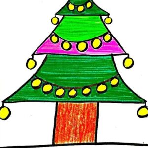 "X For Xmas-Tree" Artwork | 45Min | Pre-Recorded | In Hindi | 4-7 Years