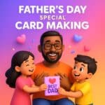Father's Day Special Card Making For Kids