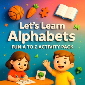 Let’s Learn Alphabets: Fun A To Z Activity Pack