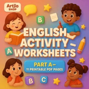 Fun English Activities For Grade 1 Part A | Pdf Of 11 Printable Pages