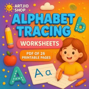 A TO Z Alphabet Tracing Worksheets For Kids | Pdf Of 26 Printable Pages