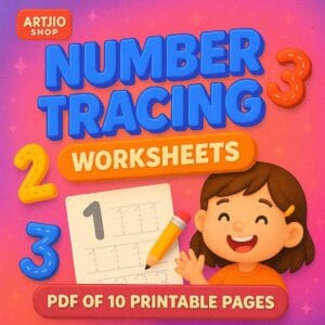 Number Tracing Worksheets For Kids | Pdf Of 10 Printable Pages