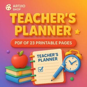 The Ultimate Teacher Planner | Pdf Of 23 Printable Pages