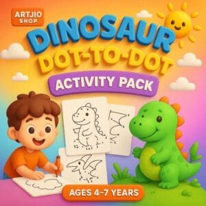 Number Fun With Dinosaurs Activity Worksheets | Pdf Of 6 Printable Pages