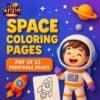 Space Theme Coloring Pages | Pdf Of 23 Printable Pages