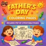 Fathers Day Coloring Pages I 5 Printable Pages