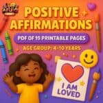 Positive Affirmations Coloring Pages | Pdf Of 19 Printable Pages