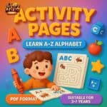 Let’s Learn Alphabet - English Grammar Activity Pack | 44 PDF Pages