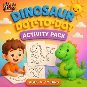 Number Fun With Dinosaurs Activity Worksheets | Pdf Of 6 Printable Pages
