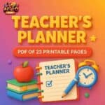 The Ultimate Teacher Planner | Pdf Of 23 Printable Pages