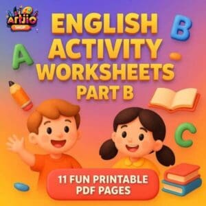 Fun English Activities For Grade 1 Part B | Pdf Of 11 Printable Pages