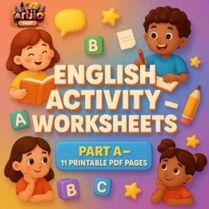 Fun English Activities For Grade 1 Part A | Pdf Of 11 Printable Pages