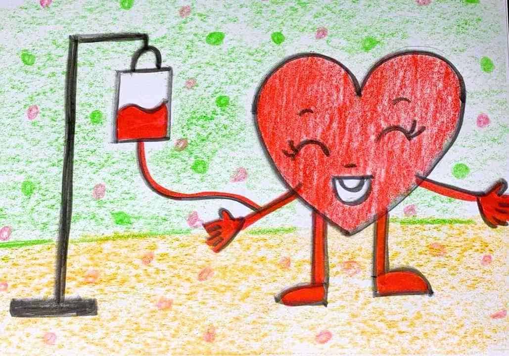 Blood Donor Day Artwork | 1 Hr | Pre-Recorded | 4-7 Years