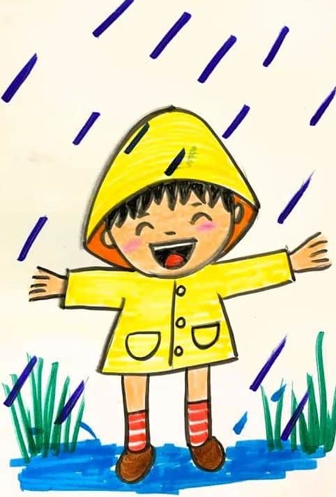 Rainy Day Artwork | 45 Min | Pre-Recorded | In Hindi | 4-7 Years