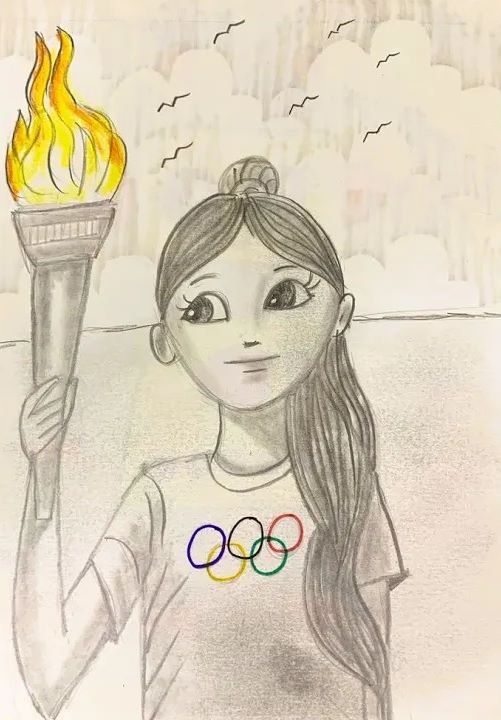 Olympic Torch Bearer Artwork | 2 Hr | Pre-Recorded | 8-10 Years
