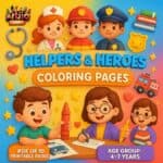 Helpers & Heroes Coloring Pages For Kids | PDF Of 10 Printable Pages
