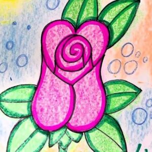 Rose Artwork | 1 Hr | Pre-Recorded | 4-7 Years