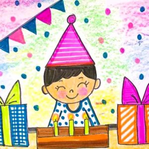Birthday Celebration Artwork | 1 Hr | Pre-Recorded | 4-7 Years