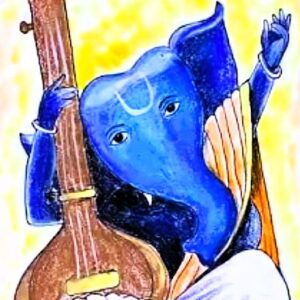 Lord Ganesha With Veena Artwork | 2 Hr | Pre-Recorded | 10+ Years & Moms