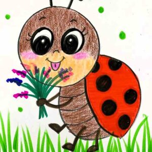 Ladybug Artwork | 45 Min | Pre-Recorded | In Hindi | 4-7 Years