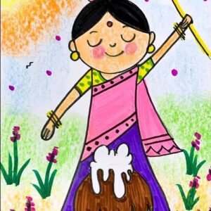 Pongal Special Artwork | 1 Hr | Pre-Recorded | 4-7 Years