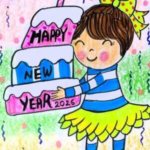 New Year Artwork | 1 Hr | Pre-Recorded | 8-10 Years