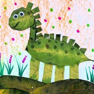 Leaf Art Dinosaur Artwork | 1 Hr | Pre-Recorded | 4-7 Years