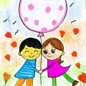 Valentine Special Artwork | 1 Hr | Pre-Recorded | 4-7 Years