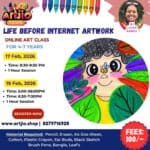 LIFE BEFORE INTERNET Live Workshop For 4-7 Years | 1 Day Session | 17 Feb | 19 Feb