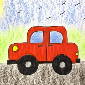 Vehicle- Car Artwork | 1 Hr | Pre-Recorded | 4-7 Years