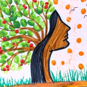 Save Tree Impression Art Artwork | 1 Hr | Pre-Recorded | 8-10 Years