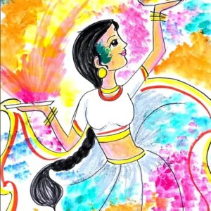 Holi Special Artwork | 1 Hr | Pre – Recorded | 10+ Years & Mom’s