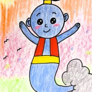 Genie Artwork | 1 Hr | Pre-Recorded | 4-7 Years